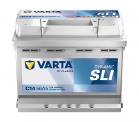 Varta Dynamic SLI 56Ah, 12V, C14